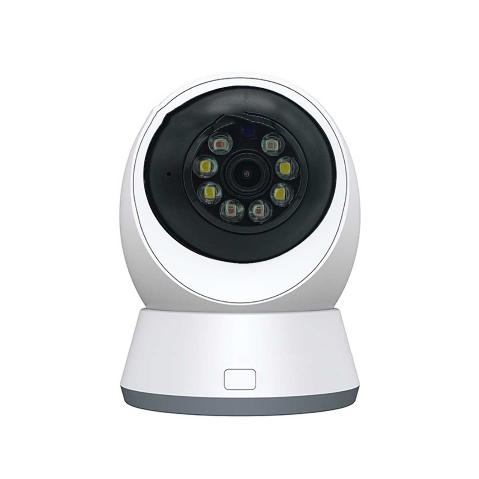 potrochi Indoor Security Camera, 2.4 GHz Wi-Fi, HD Plug-in Pet Camera, 360 Degree Baby/Pet Monitor with Auto Tracking, Person/Pet Detection, Night Vision, 2-Way Audio